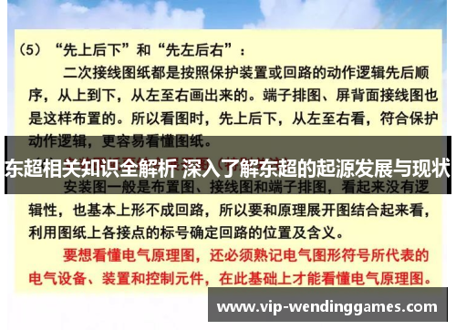 东超相关知识全解析 深入了解东超的起源发展与现状 东超相关知识全解析 深入了解东超的起源发展与现状