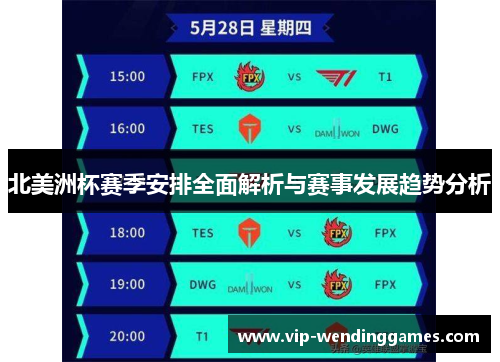 北美洲杯赛季安排全面解析与赛事发展趋势分析